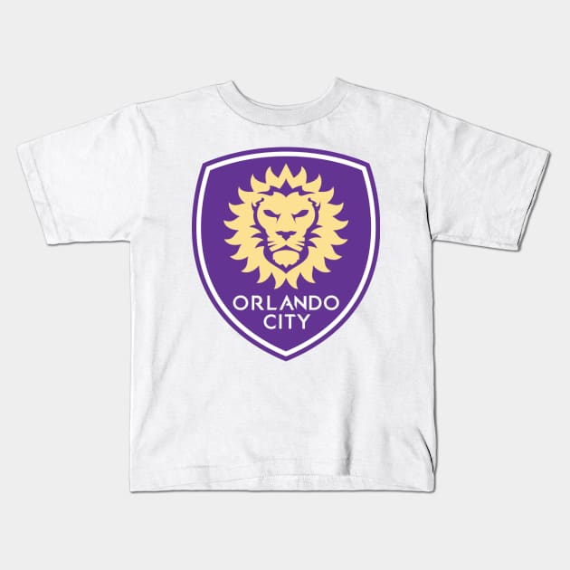 Orlando city soccer pride Kids T-Shirt by guestwqy8ag8rjfs98x8g2e56